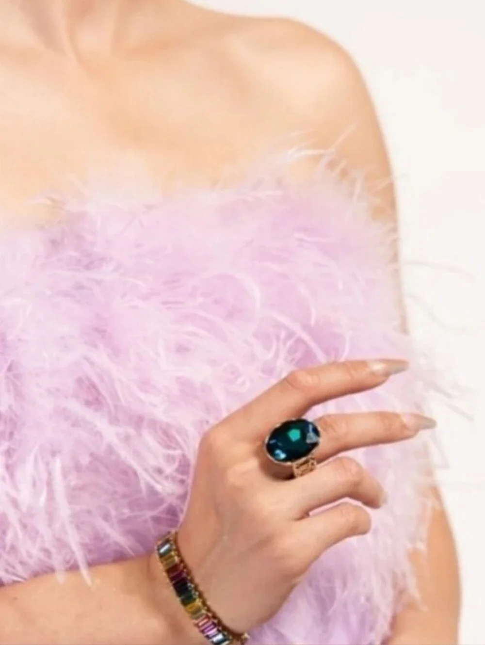 Sophia Collection - Blue Stretch Ring